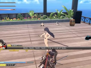 Ikaruga Nude Gameplay_Senran Kagura Estival Versus