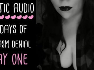 Orgasm Control & Denial ASMR Audio_Series - DAY 1 OF 5 (Audio Only JOI FemDomLady Aurality)