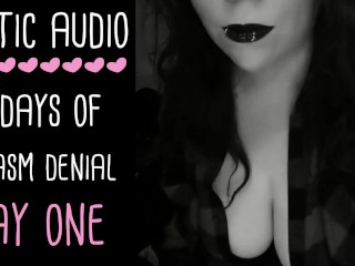 Orgasm Control & Denial ASMR Audio Series - DAY 1 OF5 (Audio Only JOI FemDom_Lady Aurality)