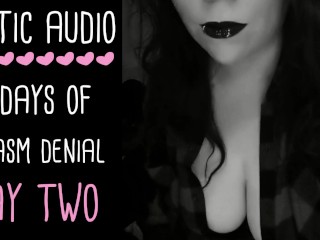Orgasm Control & Denial ASMR Audio Series - DAY 2 OF 5 (Audio only JOI_FemDom LadyAurality)