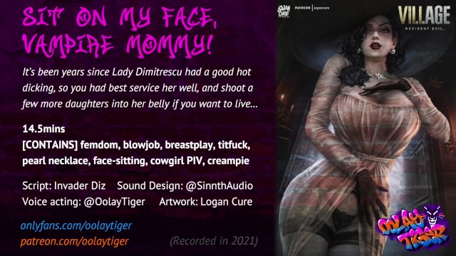 640px x 360px - RESIDENT EVIL] Lady Dimitrescu - Sit on my Face, Vampire Mommy! | Erotic  Audio Play by Oolay-Tiger - Pornhub.com