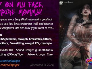 [RESIDENT EVIL] LadyDimitrescu - Sit on my face, Vampire Mommy! Erotic_Audio Play by Oolay-Tiger