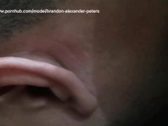 Bearded Guy Sucks Cock Till It Shoots Cum In His Mouthl Brandon Deepthroats Cock Till It Shoots Cum
