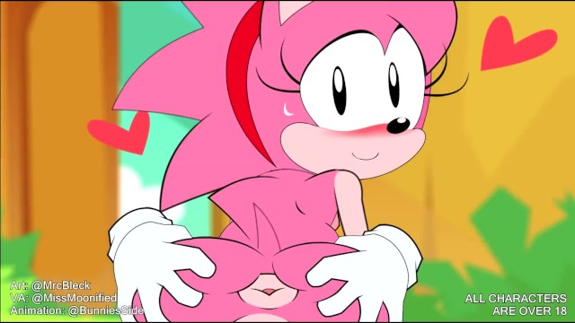 Amy Rose Sonic X Porn - Amy Rose x Sonic Mania Hentai - Pornhub.com