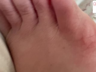 Drawing Petals onThe Moles of My_Feet ..foot Fetish - Glimpseofme