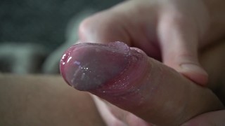 In A Glass There's A Hairy Uncut Boy Cum