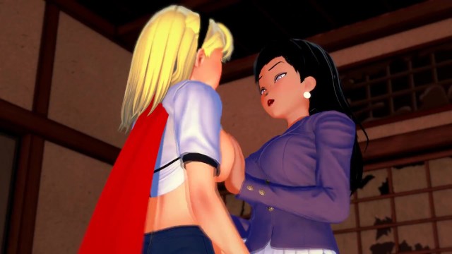 Lesbian - Lois Lane x Supergirl - Hentai
