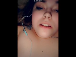 Bbw Fucks Her Tight Pussy