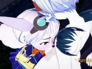 Ratchet & Clank Pokemon Hentai - Lombax Rift Having Sex With Cinderace