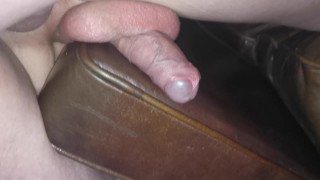 Boyfriend Fucked Bareback On Couch Until Prostate Cumshot