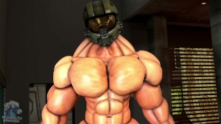 Masked Growth Of The Master Chief Hyper Muscle Refill Pill