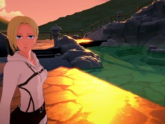 Annie Leonhart Takes A Break From Training For Other Physical Activities