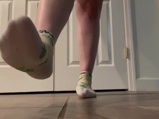 Amateur Get Intimate_Tropical FEET Socks BBW Chubby