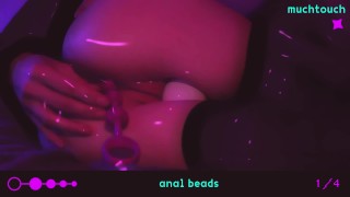 Toon Anal Beads - â™¡ ANIME-GIRL PLAY WITH ANAL BEADS â™¡ - Pornhub.com