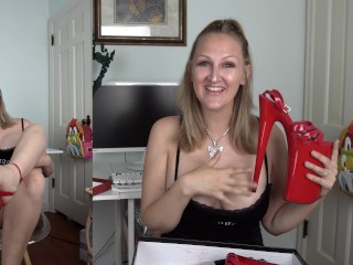 C String, Pearls, 10 Inch_Heels And More! Try On! PatreonPreview!