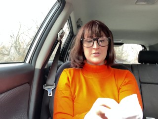 Velma Getting Ready! Playing With_Pussy In Car!Flashing In Public! BTS Patreon!
