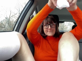 Velma Getting Ready! Playing With Pussy In Car! Flashing In Public!BTS Patreon!