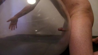 Gay Fucking Inside A Clear Balloon And Cumming