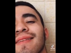  Video for TikTok in the bathroom