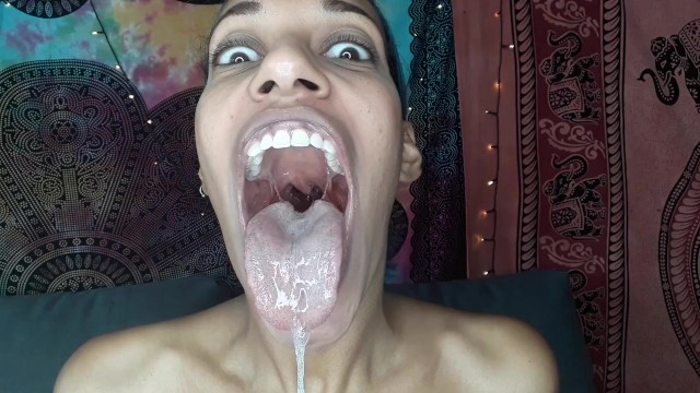 Open Mouth Fetish Porn - Wide Eyes Wide Mouth Drooling and Dirty Talk - Pornhub.com