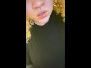 BBW Eating More Chicken with Chatter_Here and There(ASMR FAIL)