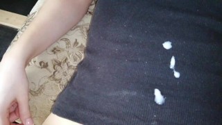 A selection of cumshots for February 2021 of a hairy pussy. Try not to cum