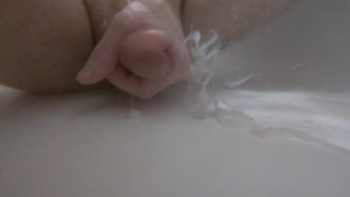 Masturbate In Water Cumshot