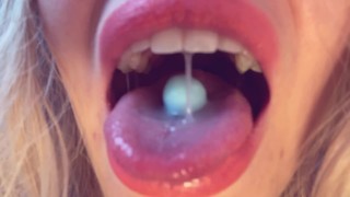 Come Play Inside My GIANTESS MOUTH ASMR VORE HQ Close Up SWALLOWING Mr Blue