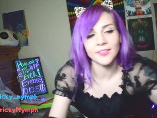 Cute Emo Camgirl Fingers Her PussyAnd Twerks_For You