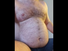 Fat Gainer Boy Jiggles and Shakes