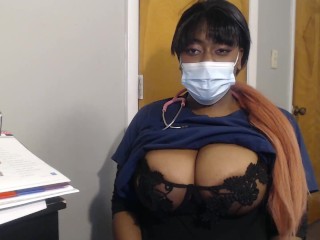 POV Roleplay Your Sexy Follow-up Appointment_With Ebony_Doctor
