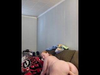 PregnantMommy Gets Fucked by_Machine While Home_Alone