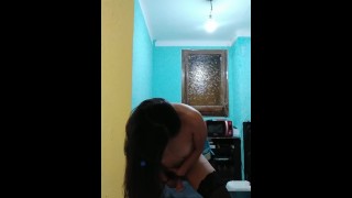 My Latina Girlfriend Sends Me Video Messages On Whatsapp While Playing With Her Juguete