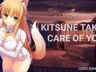 Kitsune Takes Care Of You(Sound Porn) (English_ASMR)
