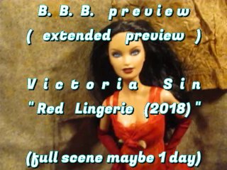 Bbb Extended Preview: Victoria Sin Red Lingerie (2018)