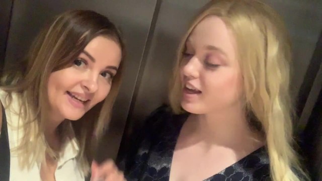 Two busty babes testing sex toys - Candy Alexa, Sarah Calanthe