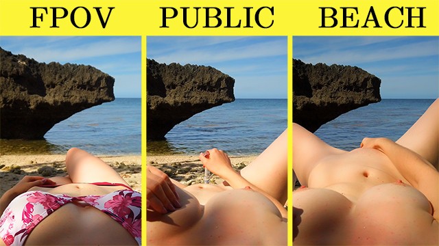 Real Homemade Public - FPOV, public beach masturbate, homemade, Lionrynn real homemade cuckold porn