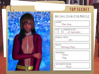 Yaoi Femboy Dan Character Presentation