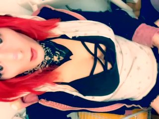 Beautiful Trans Slut Try’s A New Sex Toy