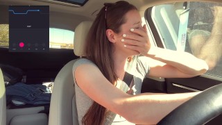 Gozando Embaraçosamente Duro Em Um Drive Starbucks Thru LUSH CONTROL PART 2