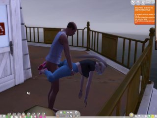 The Sims 4: Enjoy the View from the Lighthouse and Have Sex with a BeautifulWoman