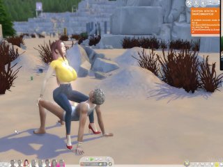 The Sims 4: Intense Sex with Beautiful Women_at theJunkyard