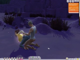 The Sims 4: Intense sex with beautiful womenat the junkyard