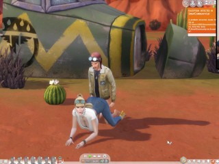 The Sims 4: Hot sex in thedesert storm