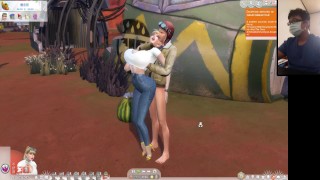 Butt Hot Sex In A Desert Storm In The Sims 4