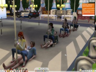 The Sims_4:8 people_pole dancing hot sex