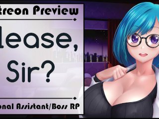Please Sir, Let Me Suck Your Cock [3Dio] [Personal Assistant/BossRP] [Preview]