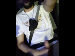 Public Jerking Off In a Taxi On The Streets Of Medellin City Got Caught Multiple Times