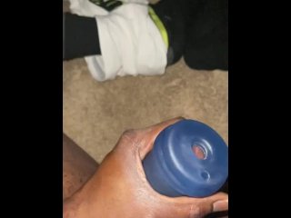 Solo Jerking Off With My Cumshot Slowed Down
