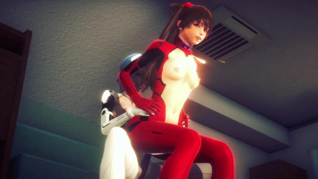 Asuka and Rei having hot lesbian sex(3D PORN)Neon Genesis Evangelion